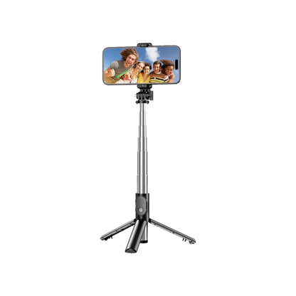 GREEN LION TRIPOD SELFIE STICK - BLACK GNTRISTKBK