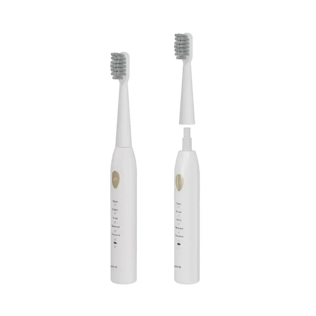 GREEN LION SONIC PLUS RECHARGEABLE TOOTHBRUSH WHITE