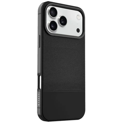 LEVELO CUIR CASE FOR IPHONE 17 PRO - PHANTOM BLACK2 LVLCUIR17PPHBK