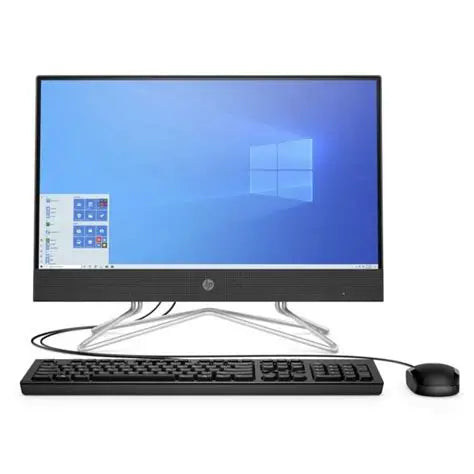 HP 200 G4 22-Inch FHD All-in-One PC i5-10th-Gen 8GB 256GB Windows 11