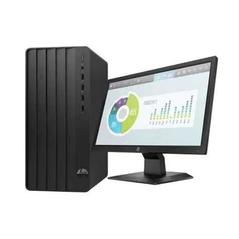 HP Pro Tower 290 G9 i3-12100 4GB 1TB FreeDOS with 22-Inch Monitor