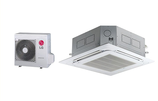 LG Cassette Type Inverter Air Conditioner (Super Slim, Long Distance Piping, R410 Gas)