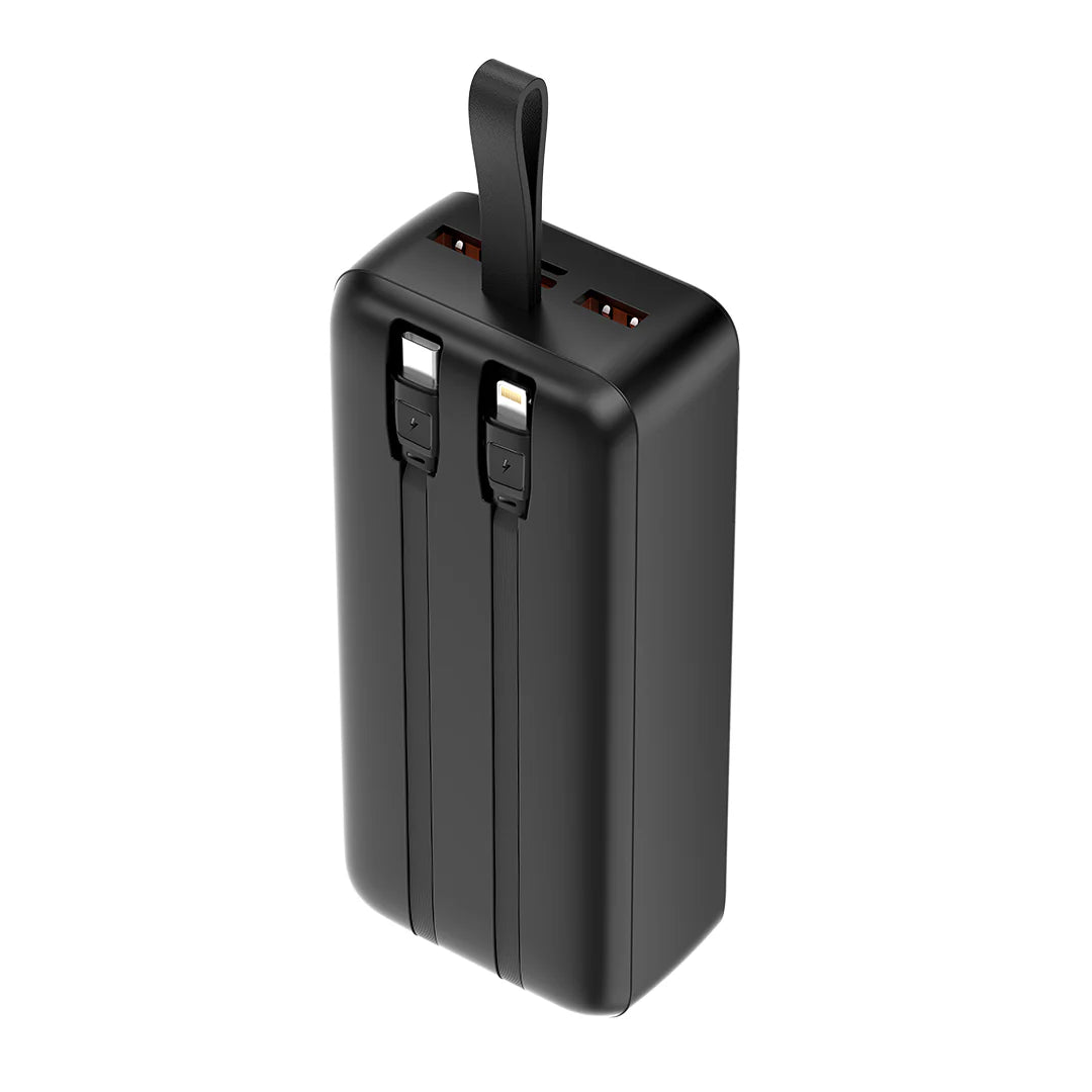 WX1 22.5 WIRED DIGITAL POWERBANK 30000MAH BLACK