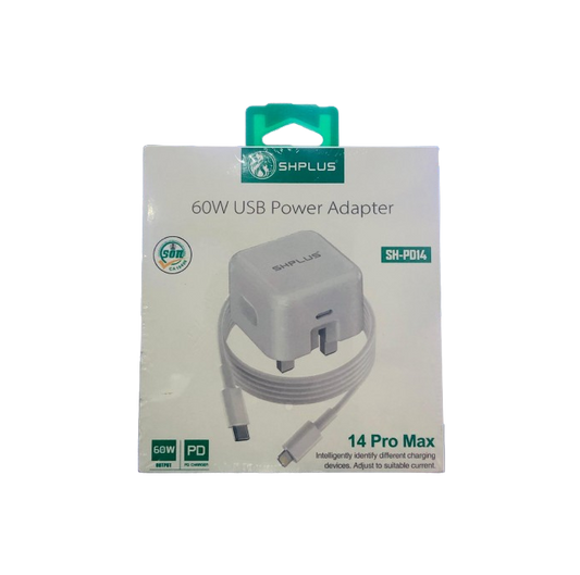 SHYPLUS 60W FST CHARGE TYPE C TO LIGHTEN
