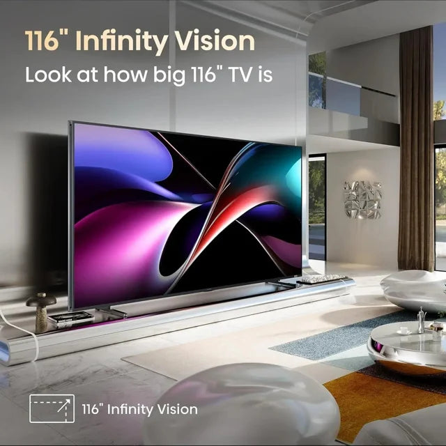HISENSE TV 116UX 110 INCHES ULED X