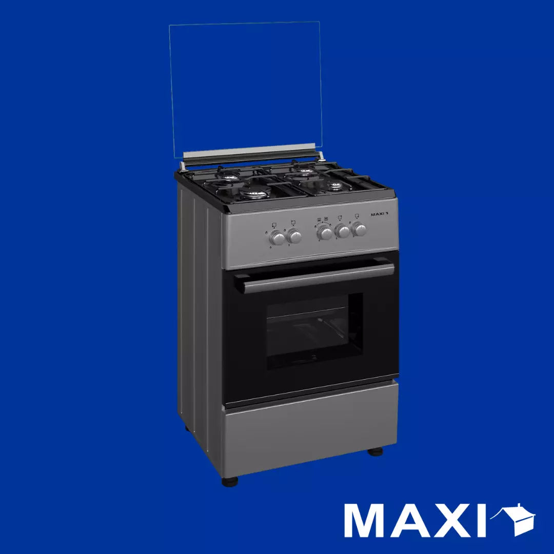 MAXI 6060 4B BLACK 4 GAS BURNERS