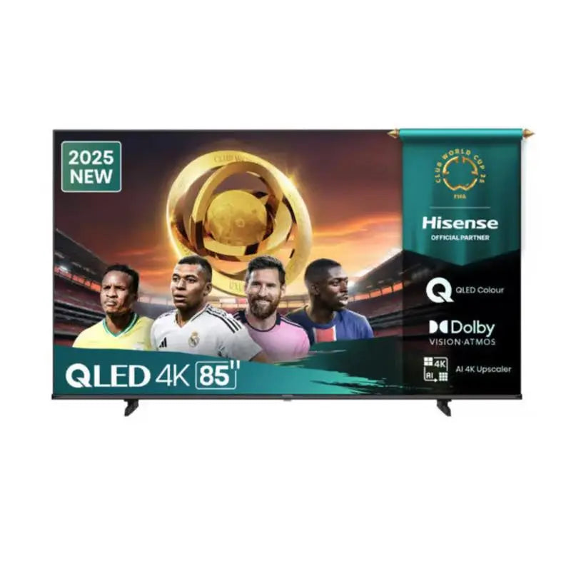 HISENSE TV 85Q6Q 85 INCHES QLED 4K Smart TV With Quantum Dot Colour