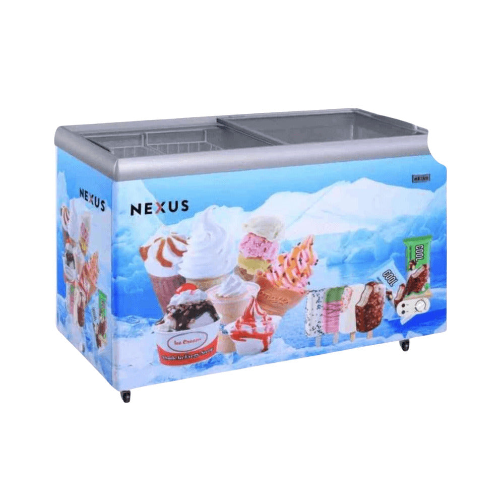 NEXUS NX355Q-TF NEXUS TRANPARENT TOP CHEST FREEZER