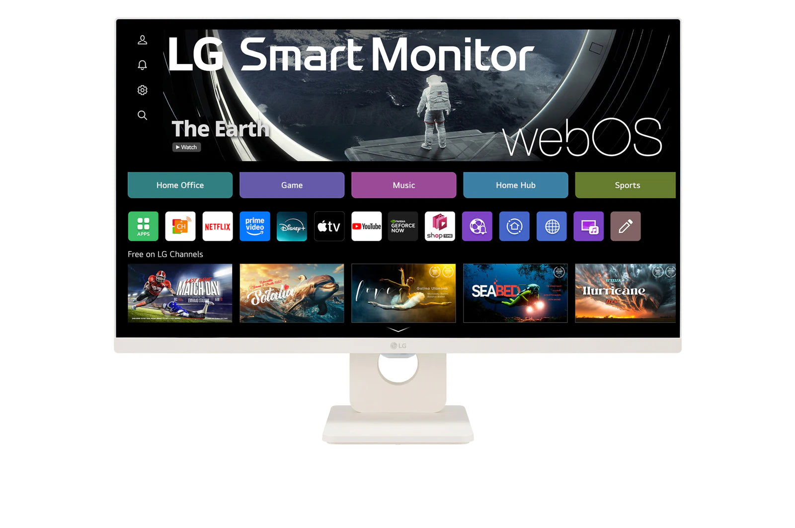 LG 27" Smart Monitor with 8 Picture Modes