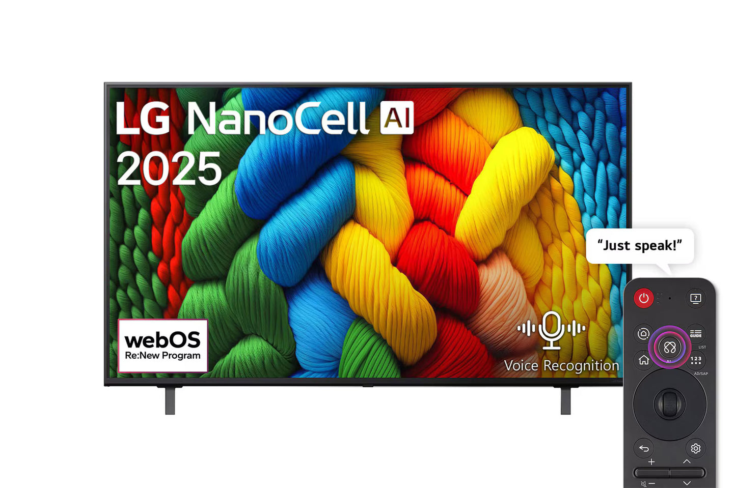 LG 65" NanoCell Smart TV with Magic Remote