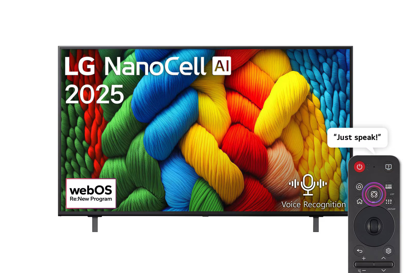 LG 65" NanoCell Smart TV with Magic Remote