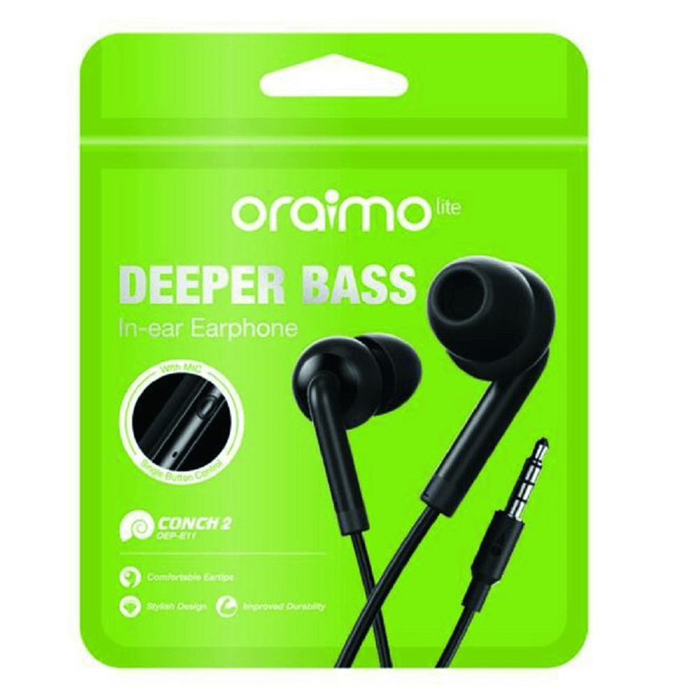 ORAIMO DEEPER BASS EARPHONE OEP-E11 - Dreamworks Direct