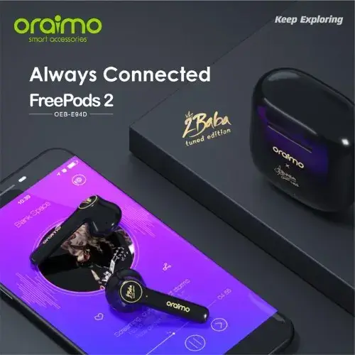 ORAIMO FREEPOD 3 E104D BLACK - Dreamworks Direct