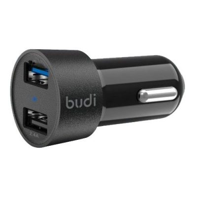 Budi Car Charger 2 USB Type C Cable – M8J622T