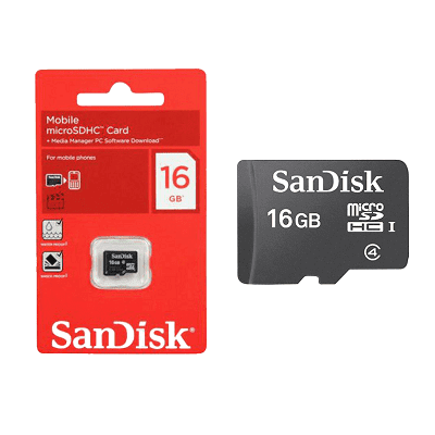 SANDISK MICROSDHC CARD 16GB