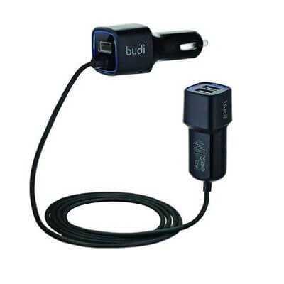 Budi Car Charger 1 USB Port Type C Cable – M8J066T