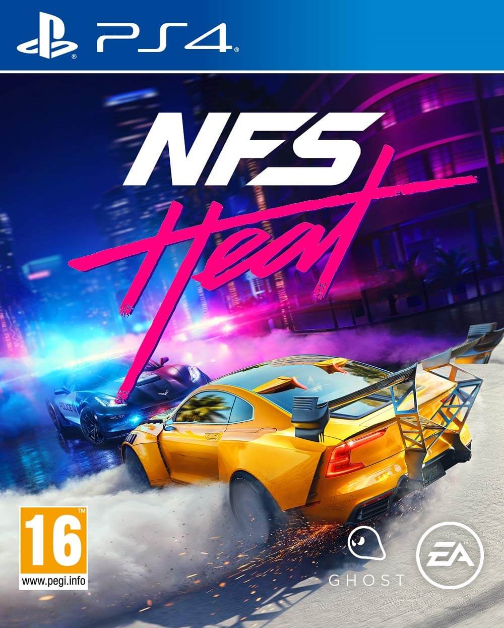 PS4 CD NFS PAYBACK HEAT - Dreamworks Direct