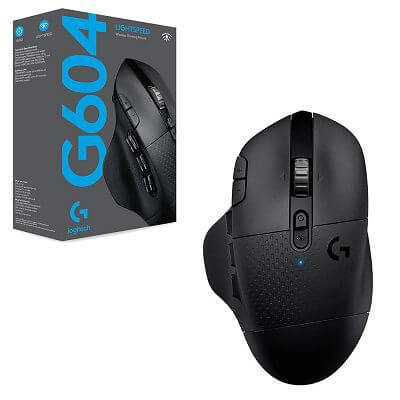 LOGITECH G604 WIRELESS GAMING MOUSE BLK