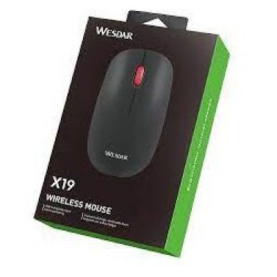 WESDAR X19 WIRELESS OPTICAL MOUSE BLACK