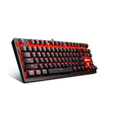 Log Gaming Wired Keyboard M-C Red Led