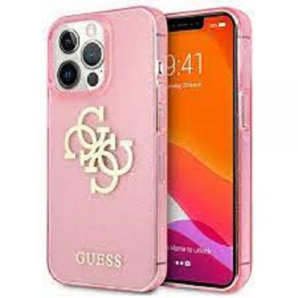 IPHONE 13 PRO  GUESS 4G  CASE-PINK