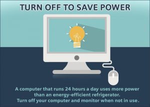 Computer save power