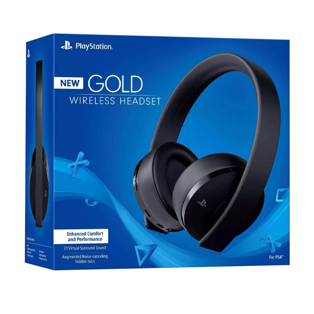 Sony Ps4 PlayStation Gold Wireless Headsett - Dreamworks Direct