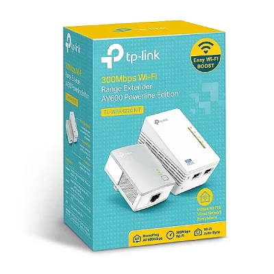 TPLINK WPA4220 AV600 Powerline Wi-Fi Kit