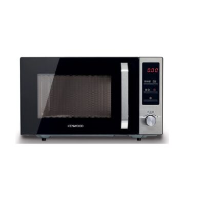 Kenwood 25L Microwave Oven With Grill, Digital Display, 5 Power Levels, Defrost Function Black/Silver