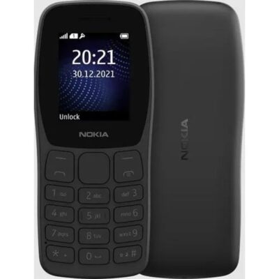 Nokia 105 Africa Edition – 1.77″ – 4MB RAM – Dual Sim – 1000mah – Charcoal Black
