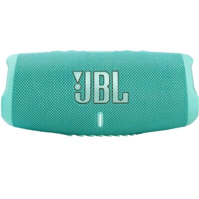 JBL CHARGE 5 PORTABLE BLUETOOTH SPEAKER WITH IP67 WATERPROOF AND USB CHARGE OUT – TEAL
