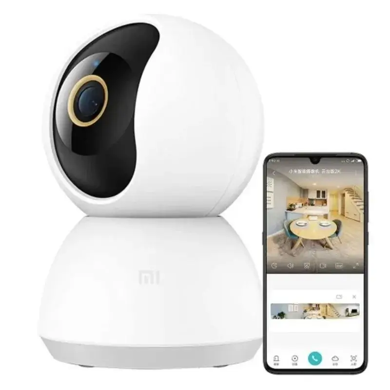 Xiaomi Mi 360° Home Security Camera 2K Pro, PTZ Wi-fi 2.4GHz / 5GHz, 2K  Super Clear Image Quality, Upgraded AI 3 Million Pixels 360° Panorama, Full