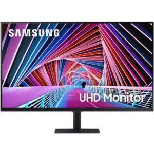 SAMSUNG 32 INCH 4K UHD MONITOR WITH HDR 10 (3840 X 2160 @ 60 HZ), 3 SIDED BORDERLESS DESIGN, TUV-CERTIFIED INTELLIGENT EYE CARE, DISPLAY PORT /HDMI (LS32A700NWNXZA)