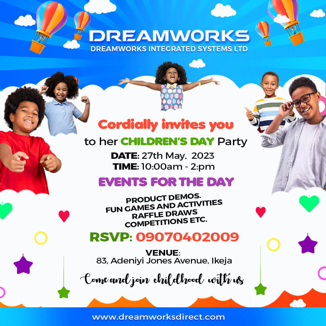 Dreamworks Celebrates Children’s Day: Identifies With Them