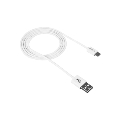 CANYON CABLES MICRO USB UM-1 5W 1M WHITE