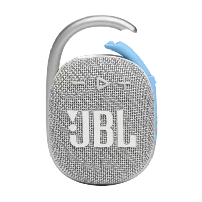 JBL CLIP 4 PORTABLE BT SPEAKER ECO WHITE