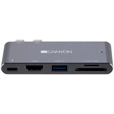 CANYON TBOLT 3 HUB DS-5 5IN1 4K SPACE GREY