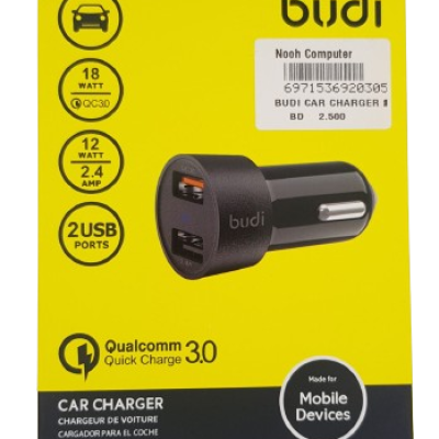 BUDI USB CARCHARGER 062 MINI